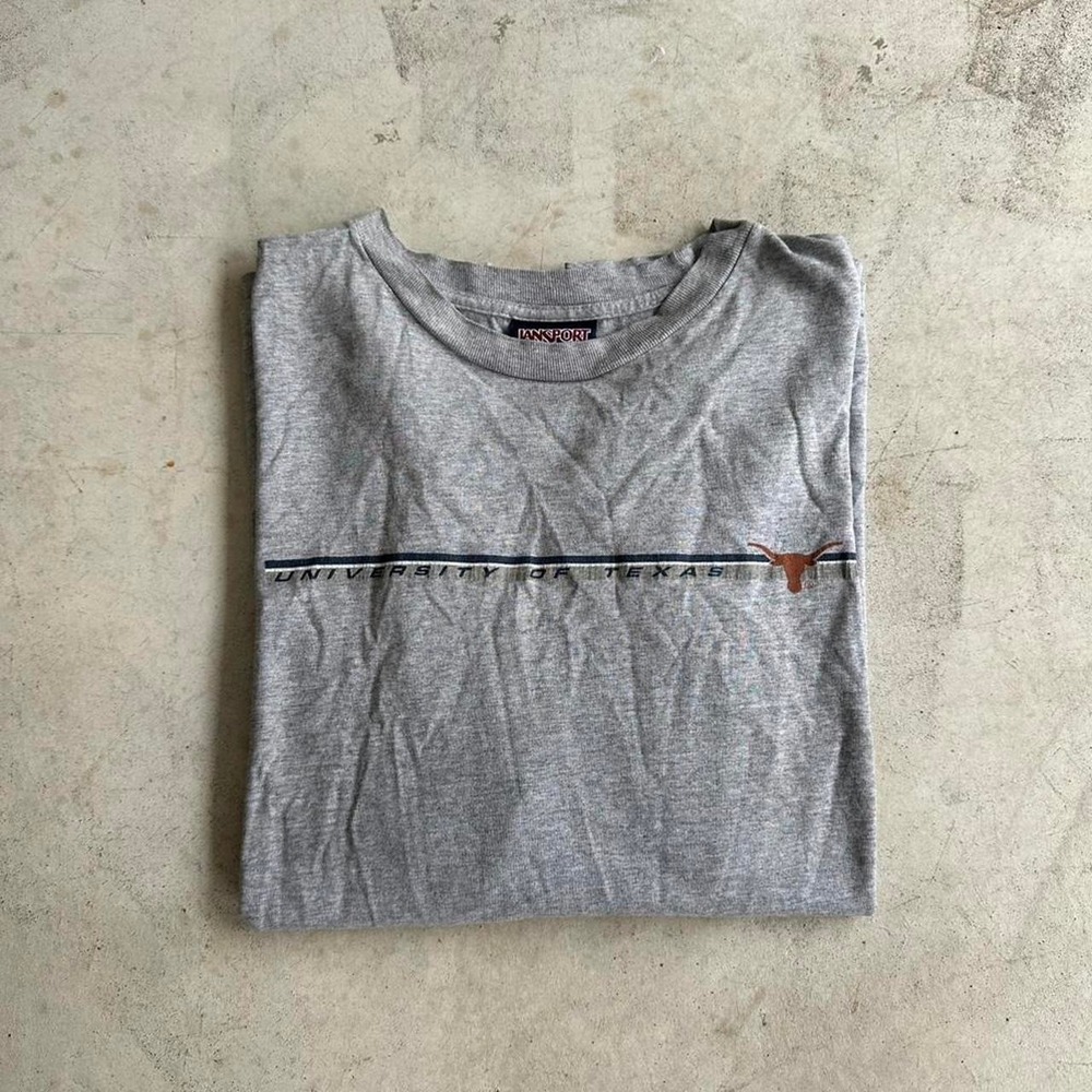 Vintage University of Texas grey cotton t-shirt Size XXL